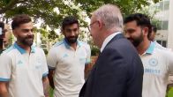 Australian Prime Minister Anthony Albanese tries to poke Virat Kohli