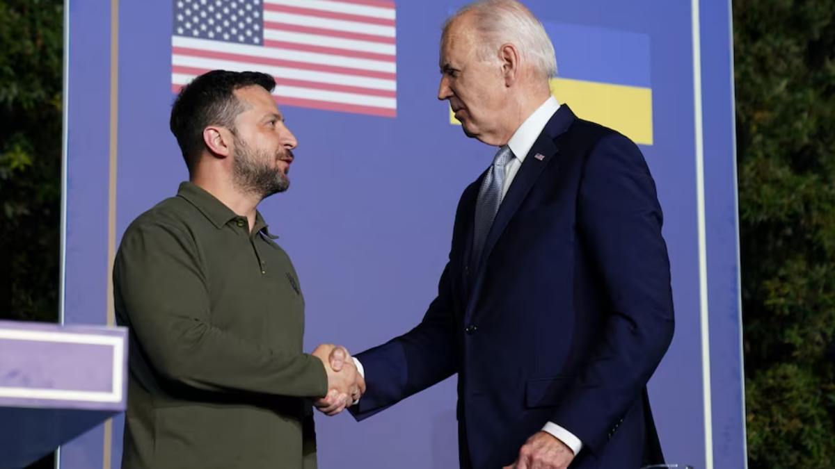 Joe Biden And Volodymyr Zelensky (Pic Source- Reuters)