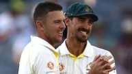 Josh Hazlewood and Mitchell Starc