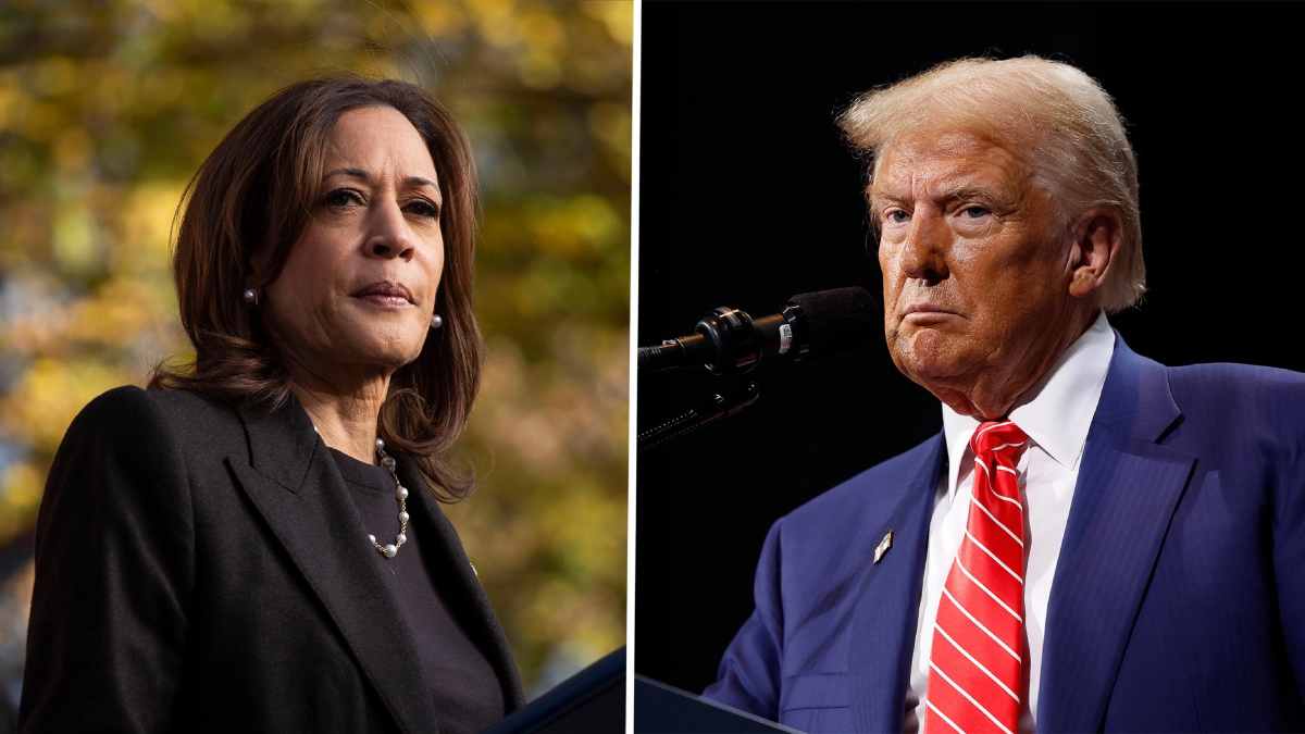 Kamala Harris, Donald Trump