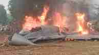 MiG-29 fighter jet crash