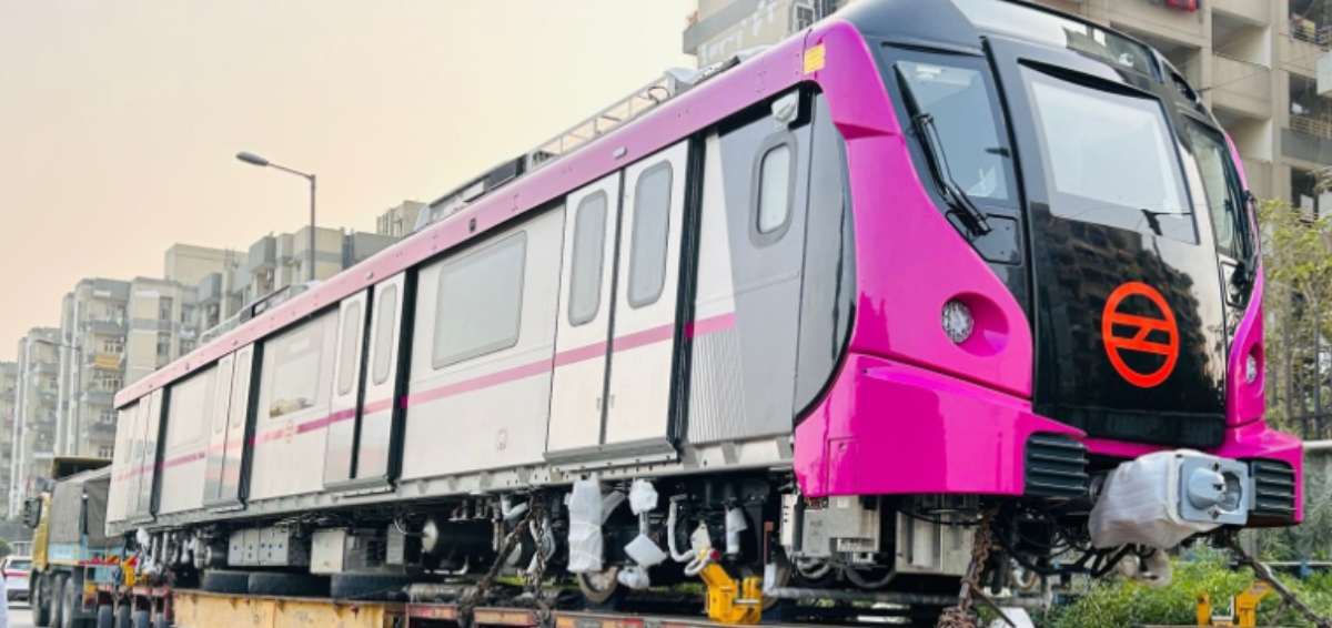 Delhi Metro Phase 4: First Metro Train With 6 Coaches Arrives In Delhi