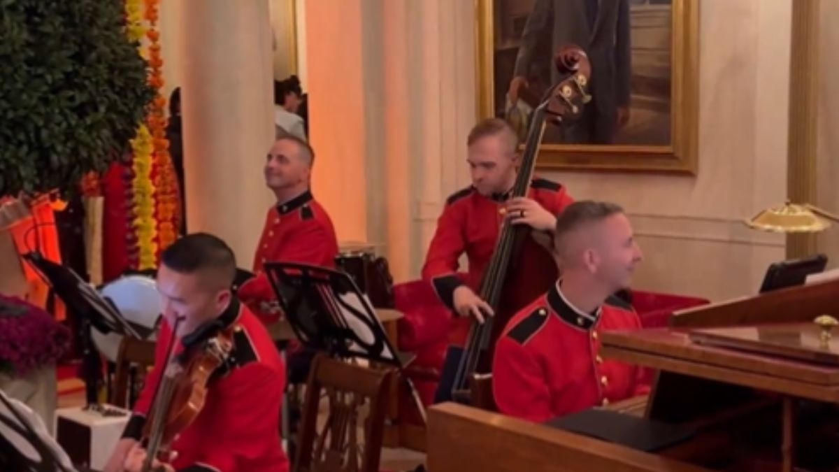 Diwali 2024: White House Military Band’s Rendition Of ‘Om Jai Jagadish Hare’ Mesmerises Netizens: Trump Extends Diwali Greetings