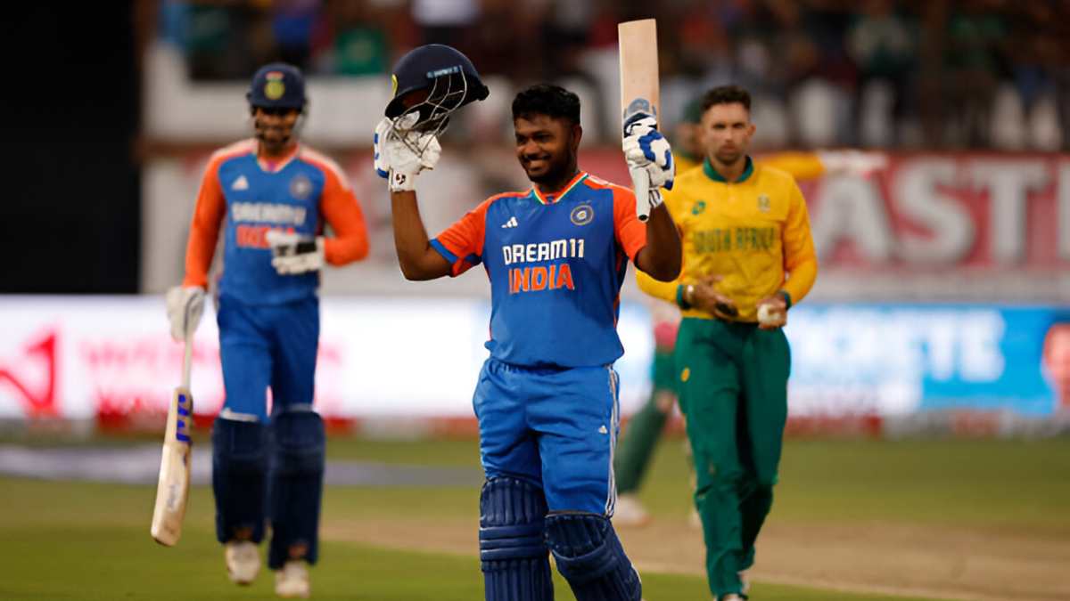 SA Vs IND: Sanju Samson scores a record breaking ton in 1st T20I