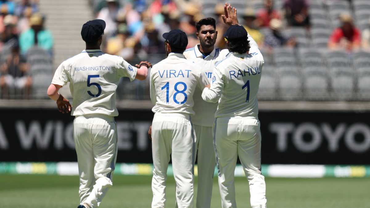 Team India is currently playing 1st Test against Australia