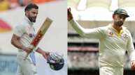 Virat Kohli and Nathan Lyon