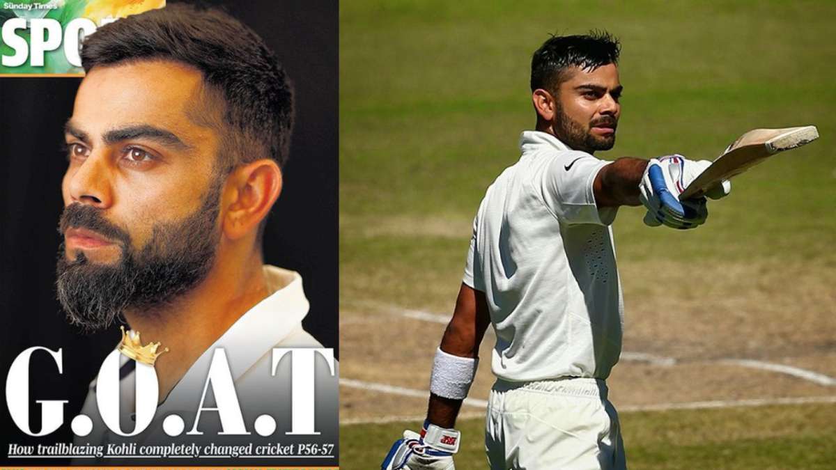 Virat Kohli on the front page again