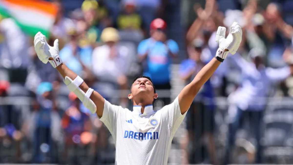 Yashavi Jaiswal scored 161 against Australia in 1st Test