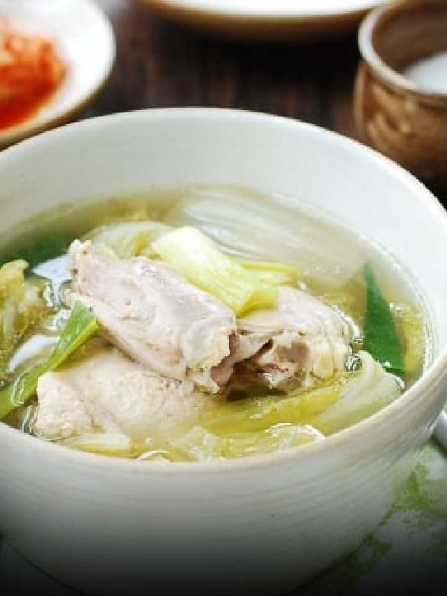 Make Slow Cooker Chicken Soup With Napa Cabbage At Home