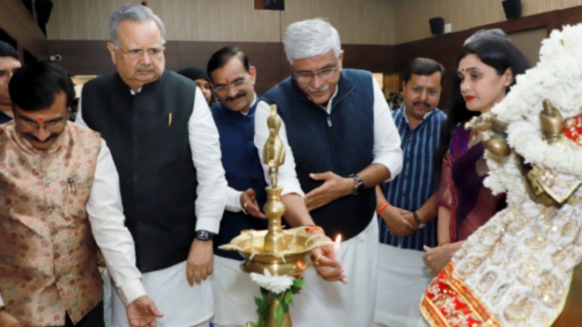 Union Minister Gajendra Singh Shekhawat Launches Book On Rich Heritage Of Raigarh Gharana, Congress Leader Rajeev Shukla And Others Attended