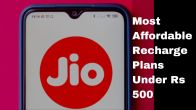 Jio's Most Affordable Recharge Plans Under Rs 500 – Check Them Out!