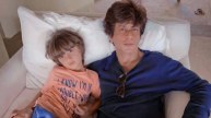 Shah Rukh khan with his son Abram