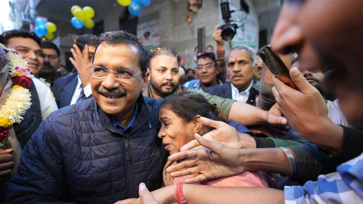 AAP Leader Aarvind Kejriwal Campaigning in Delhi Assembly Elections 2025