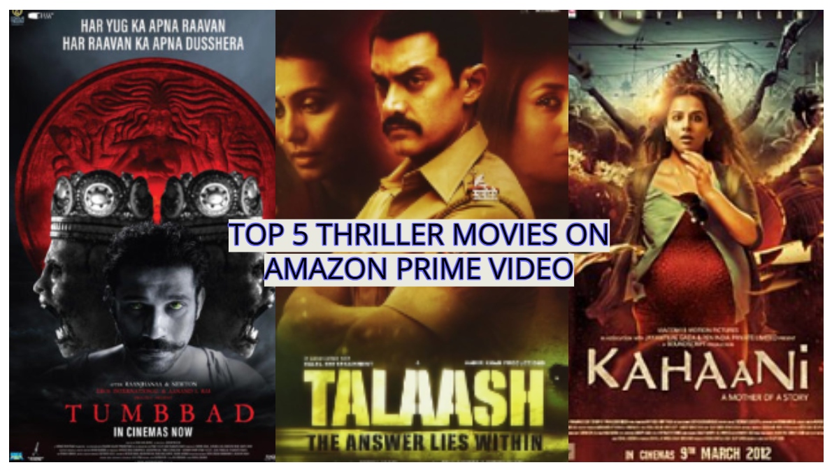 Thrillers to watch on Amazon Prime Video