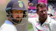 Cheteshwar Pujara and David Warner