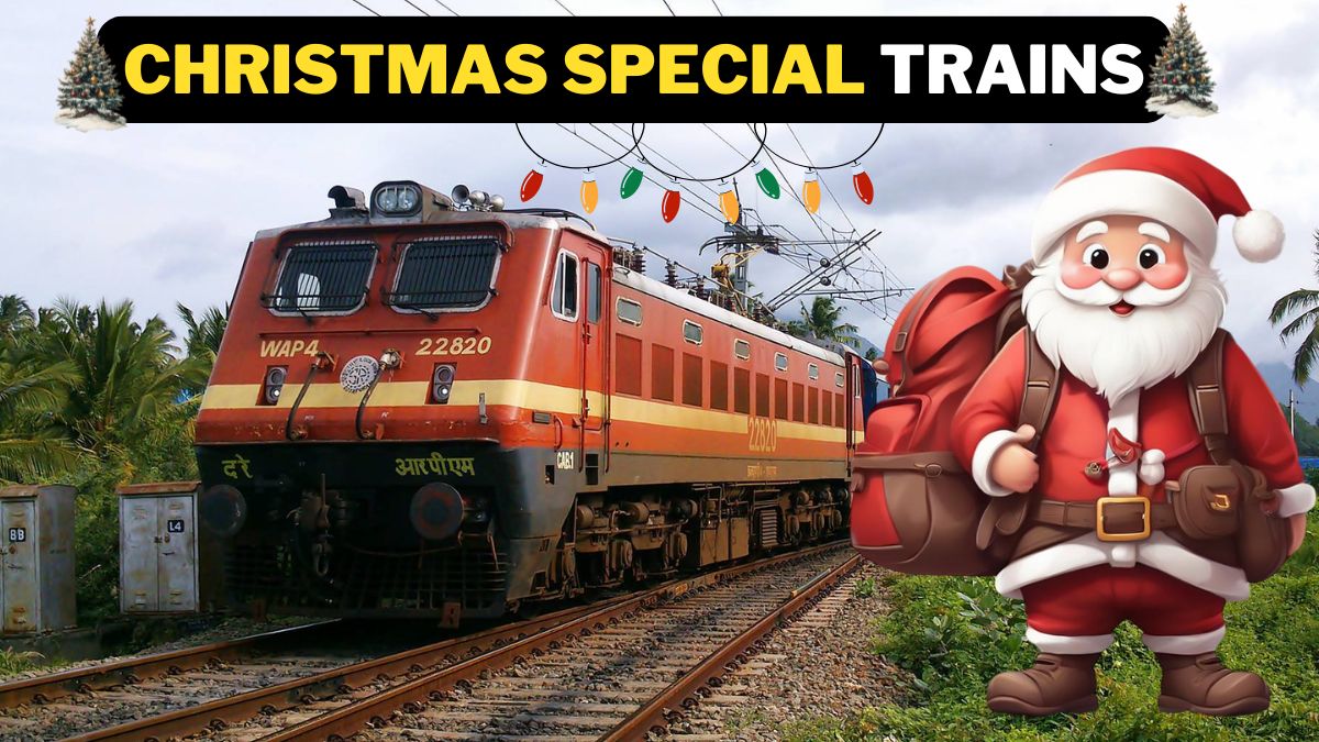 Christmas Special Trains Announced For Karnataka-Tamil Nadu: Check Timings, Dates, And Routes!