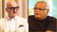 Hansal mehta and Anupam kher