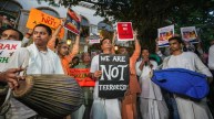 ISKCON Priests Protest