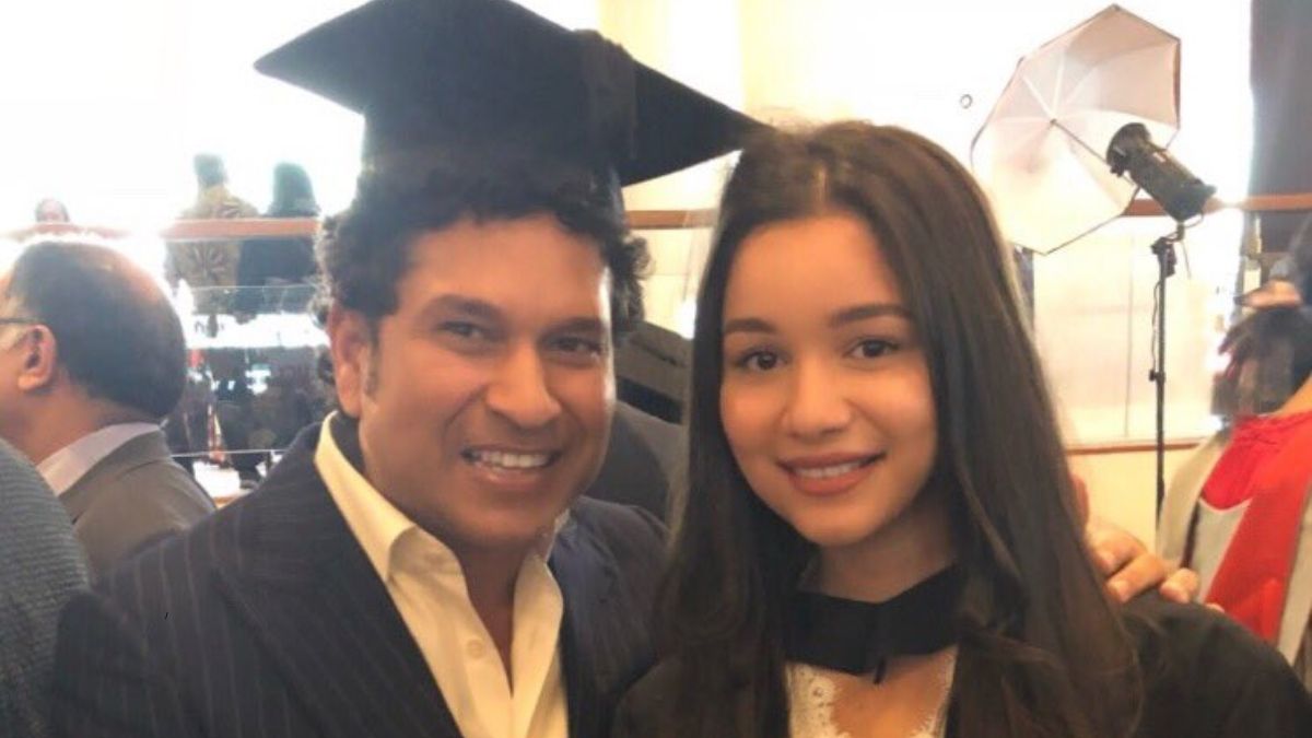 Sachin Tendulkar and Sara Tendulkar