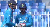 Indian players in action during U19 Asia Cup final