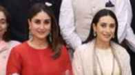 Karisma and Kareena Kapoor dazzle in elegant ethnic outfits