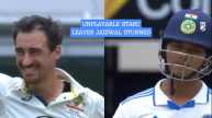 Mitchell Starc dismissed Yashasvi Jaiswal in 3rd Test