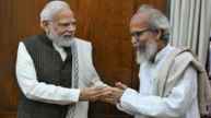 PM Narendra Modi with Pratap Chandra Sarangi