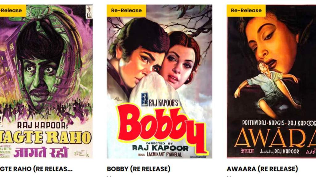 Ticket Bookings For Raj Kapoor Films Open: Watch Mera Naam Joker, Shree  420, Awara And More In Theatres At Just Rs 100