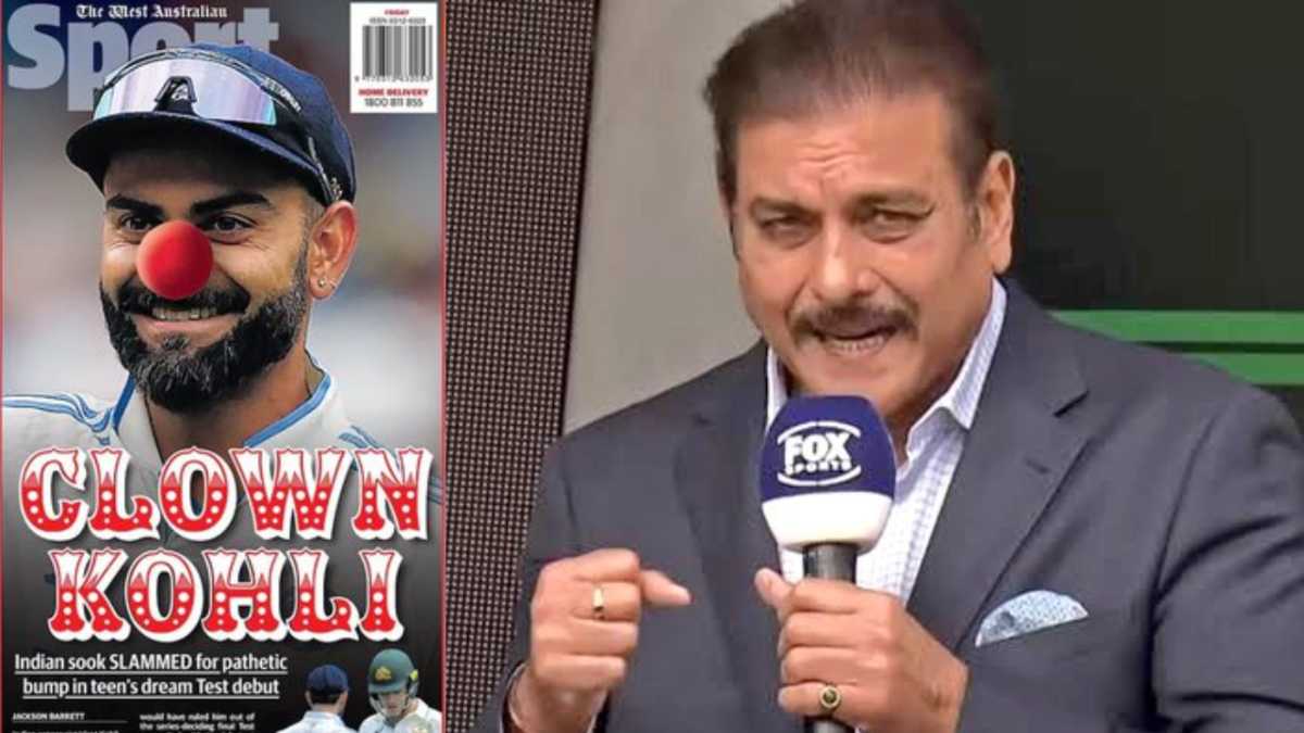 Ravi Shastri reacts Ravi Shastri reacts