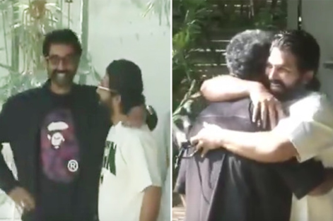 rana daggubati hugged allu arjun upon his jail release