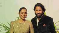 Sobhita Dhulipala and Naga Chaitanya made their appearance as a married couple at Anurag Kashyap’s daughter Aaliyah and Shane Gregoire’s wedding last night