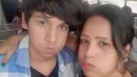 TV Actor Sapna Singh Gangwa with son Sagar Gangwa