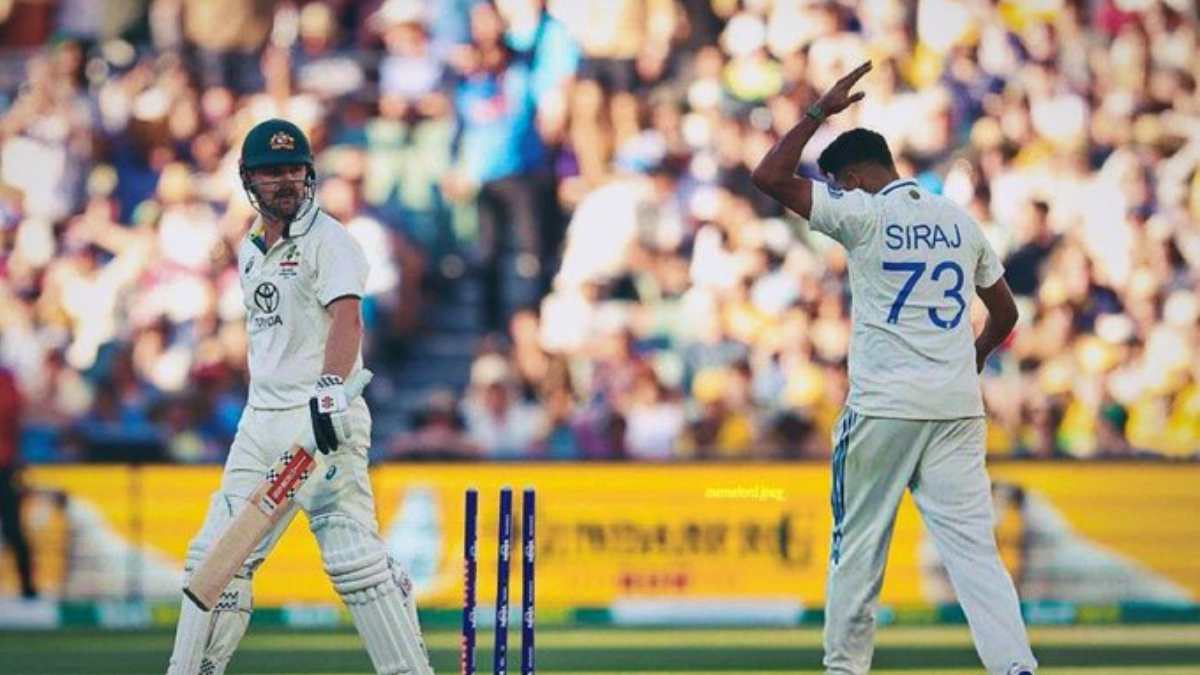 Travis Head and Mohammed Siraj get involved in a verbal spat on day 2 of second Test