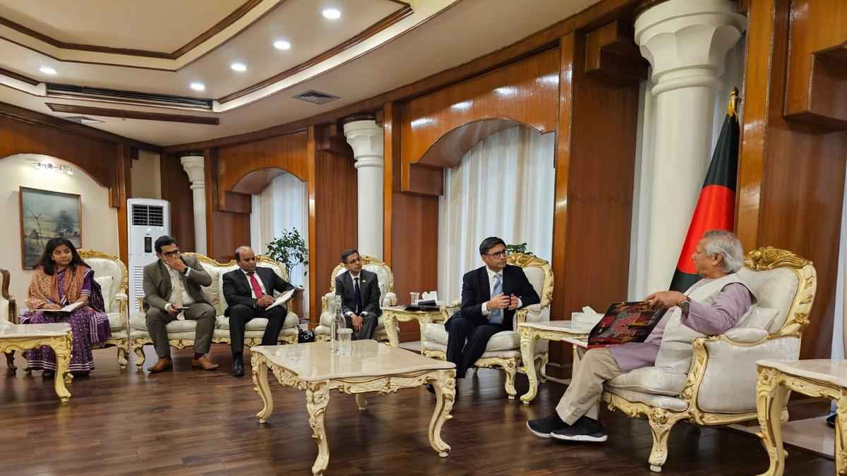 Vikram Sikri Meets Muhammad Yunus Vikram-Misri-Meets-Muhammad-Yunus