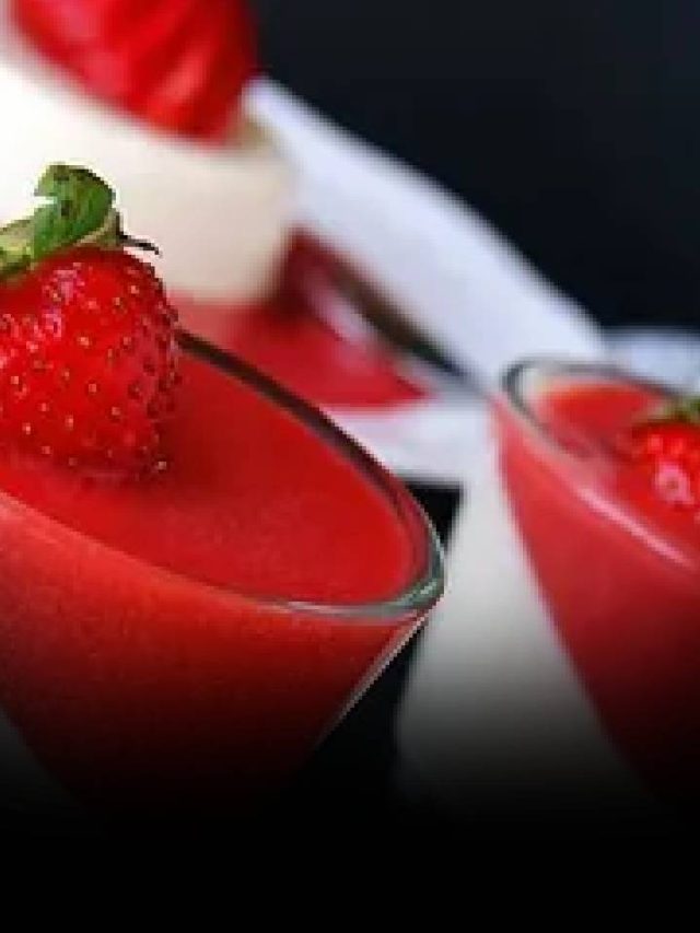 “Creamy, Dreamy, Italian Dessert Bliss: Rosewater Panna Costa