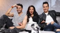 Gaurav Khan with Rupali Ganguly and Sudhanshu Pandey