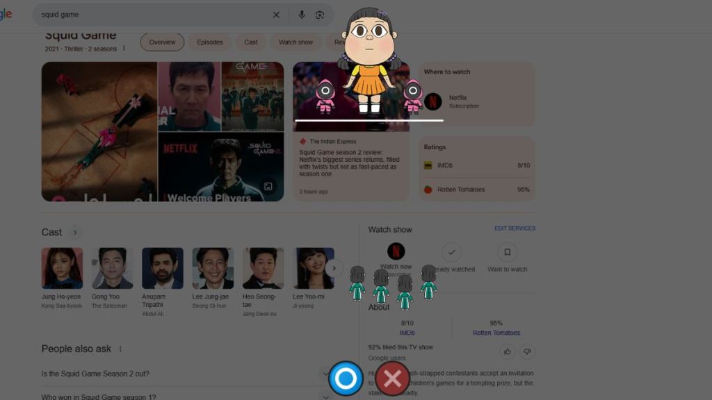 Squid Game On Google Search: How To Play ‘Red Light, Green Light’ As Season 2 Releases On Netflix? Step-By-Step Guide