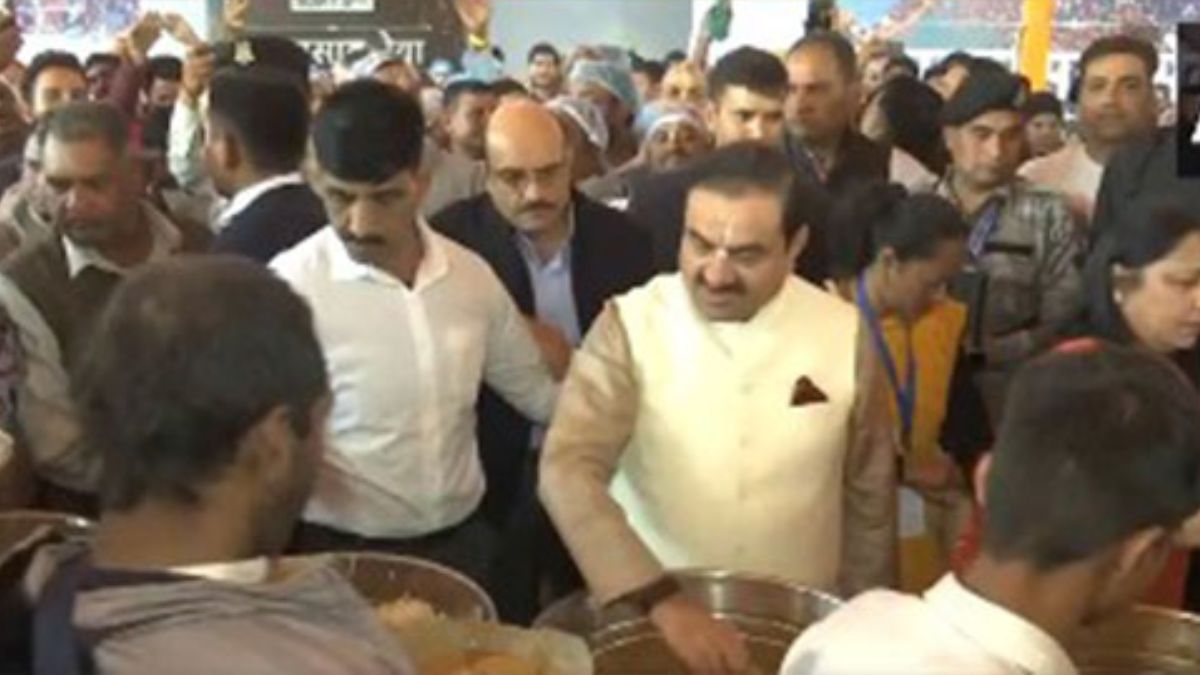 Gautam Adani In Maha Kumbh Mela