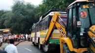 Andhra Pradesh Bus Collision: 30 Injured As Two RTC Buses Crash Near Kalyani Dam