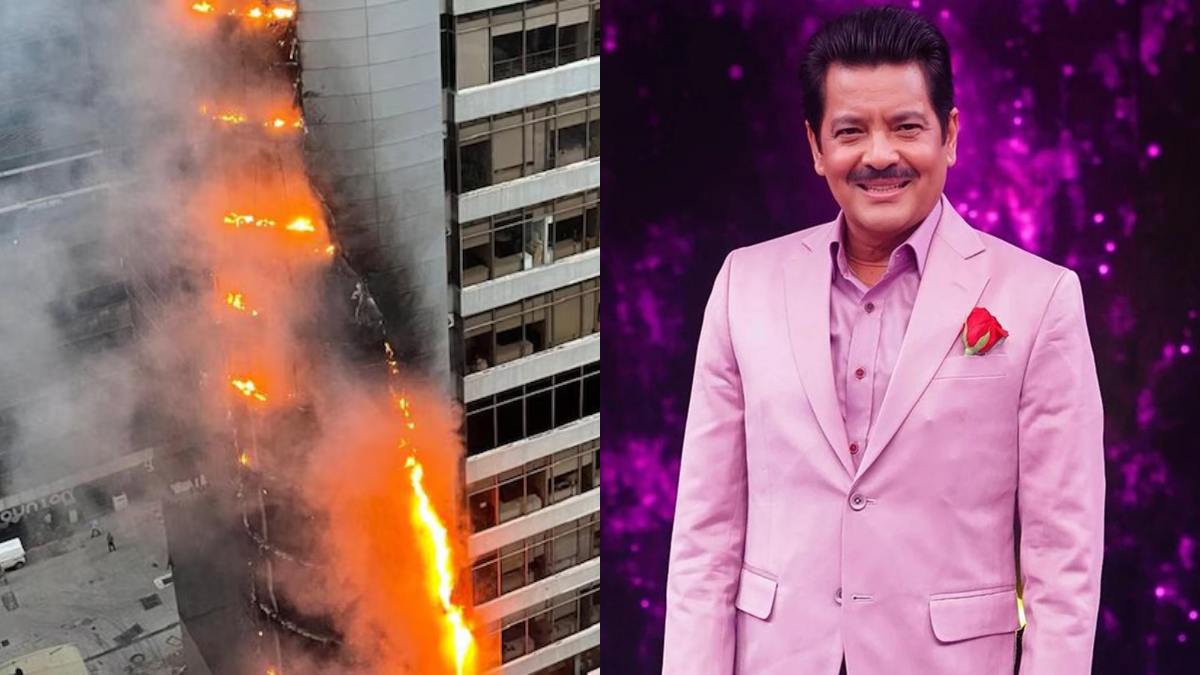 Massive Fire Erupts At Udit Narayan’s Building In Shastri Nagar, Andheri