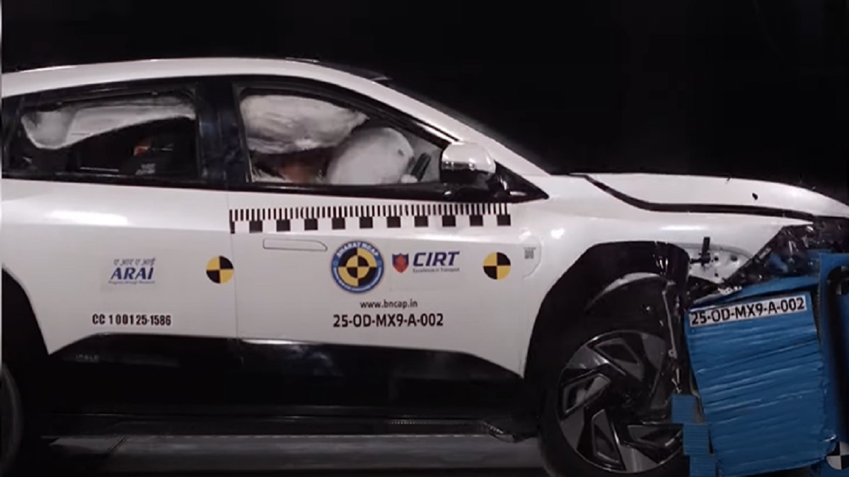 Mahindra XEV9e Crash Tested