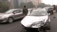 Delhi Car Collision