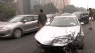 Delhi Car Collision