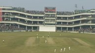 Fans came out to see Virat Kohli during the Ranji Trophy match