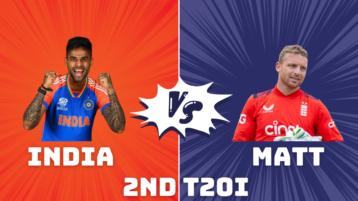 India Vs England 2nd T20I Live Updates SuryaKumar YadavLed Team India