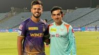 Nitish Rana and Gautam Gambhir