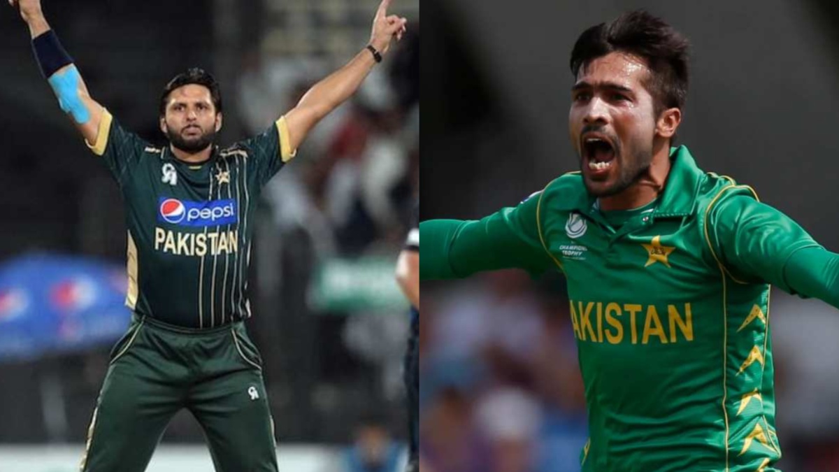 Shahid Afridi and Mohammad Amir -1