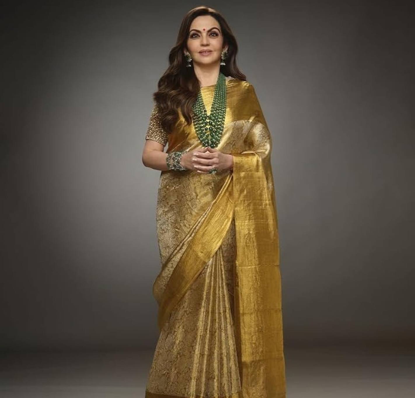 Nita Ambani Stuns in a Modern Twist to Traditional Sarees (5) -1-2-3-4-5-6-7
