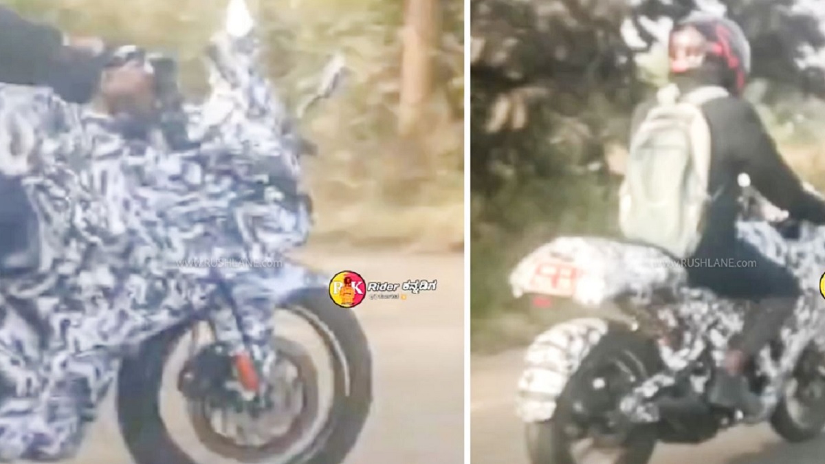 Bajaj Pulsar Spotted Testing