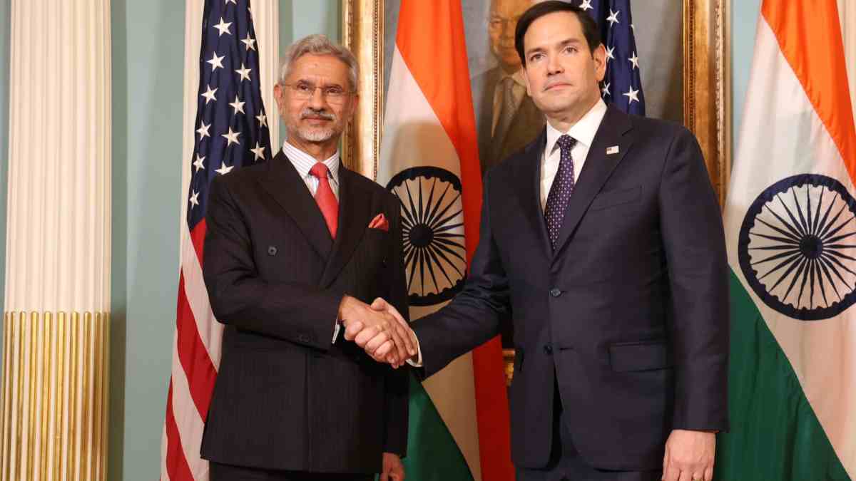 S Jaishankar with US Secretary of State Marco Rubio